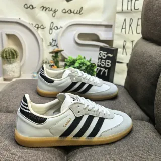 Adidas Samba White Black Gum Lifestyle Sneakers