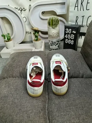 Adidas Samba White Black Red Gum Lifestyle Sneakers 8