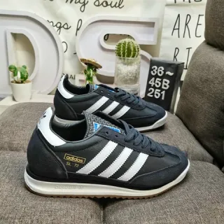 Adidas SL 72 Black White Lifestyle Sneakers