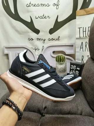 Adidas SL 72 Black White Lifestyle Sneakers 5