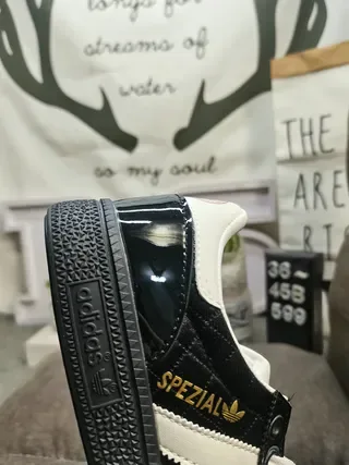 Adidas Spezial Black and White Lifestyle Sneakers 3