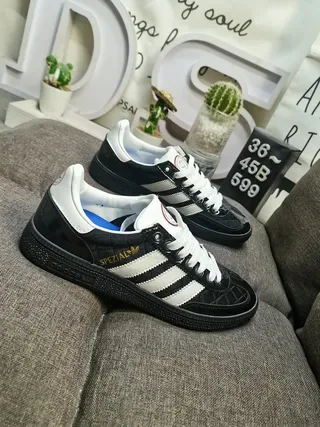 Adidas Spezial Black and White Lifestyle Sneakers 9