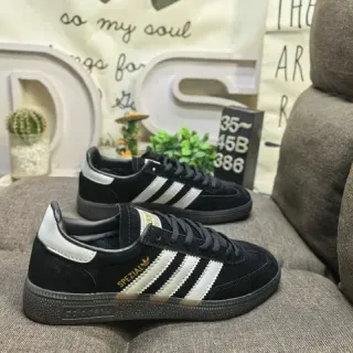 Adidas Spezial Black and White सुड लाइफस्टाइल स्नीकर