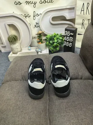 Adidas Spezial Black and White Suede Lifestyle Sneakers 8