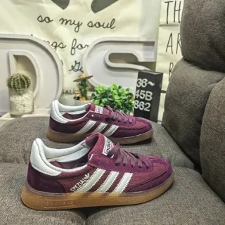 Adidas Spezial Burgundy Corduroy Lifestyle Sneakers