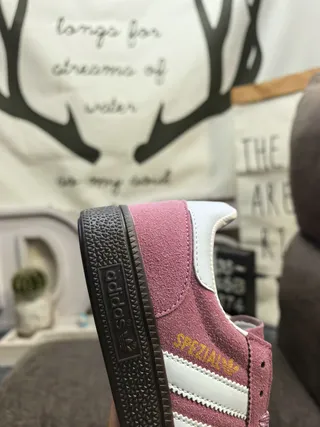Adidas Spezial Dusty Pink Suede Lifestyle Sneakers 3