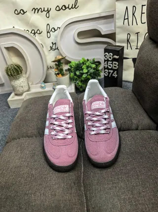 Adidas Spezial Dusty Pink Suede Lifestyle Sneakers 10