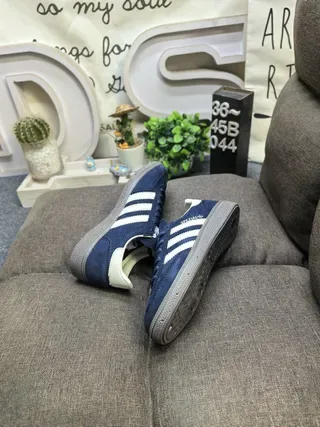 Adidas Spezial Gray and Cream Suede Lifestyle Sneakers 6