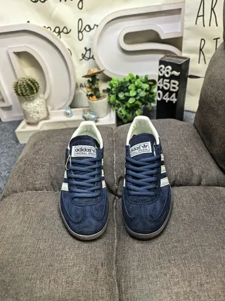 Adidas Spezial Gray and Cream Suede Lifestyle Sneakers 10