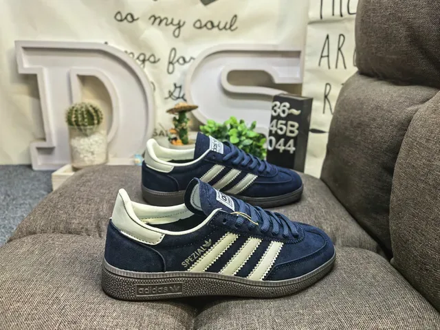 Adidas Spezial Gray and Cream Suede Lifestyle Sneakers 11