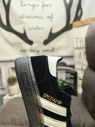 Adidas Spezial Gray and Cream Suede Lifestyle Sneakers 13