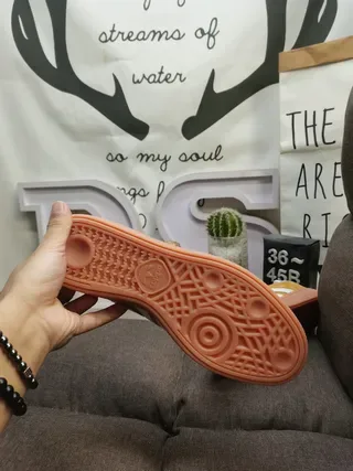 Adidas Spezial حذاء رياضي أسلوب حياة جلد أصفر خردل 4