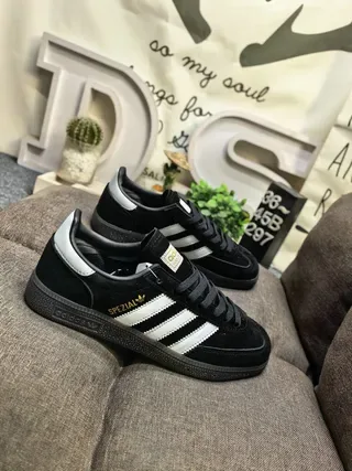 Adidas Spezial Navy and White Suede Lifestyle Sneakers 9