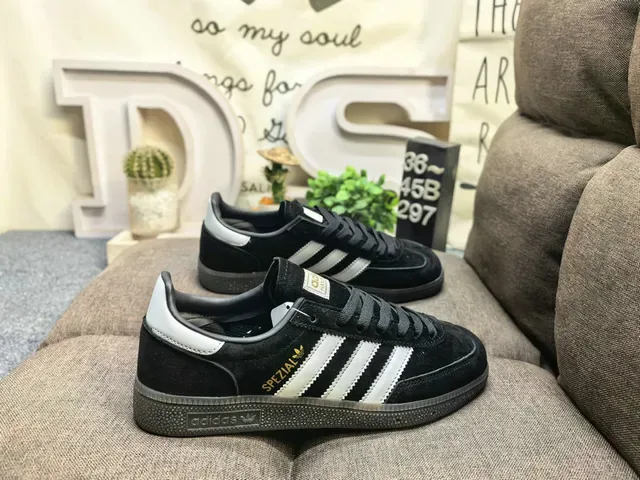 Adidas Spezial Navy and White Suede Lifestyle Sneakers 11