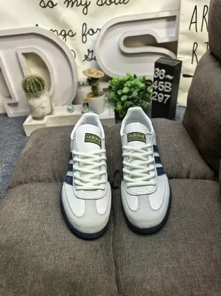 Adidas Spezial Navy and White Suede Lifestyle Sneakers 20
