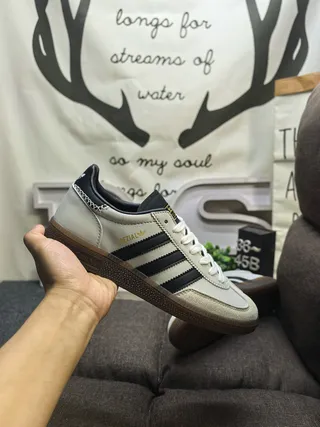 Adidas Spezial Off-White and Black Lifestyle Sneakers 5
