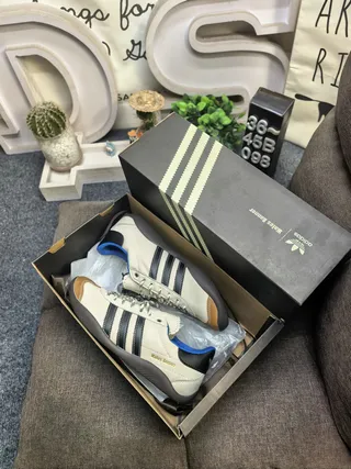 Adidas Spezial Off-White Blue Black Lifestyle Sneakers 3