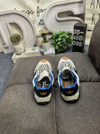 Adidas Spezial Off-White Blue Black Lifestyle Sneakers 8
