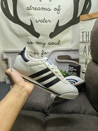 Adidas Spezial White and Blue Lifestyle Sneakers 5