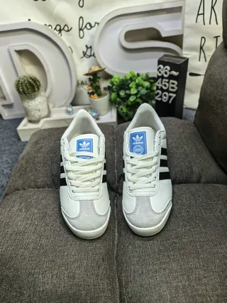 Adidas Spezial White and Blue Lifestyle Sneakers 10