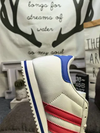 Adidas Spezial White and Blue Lifestyle Sneakers 23