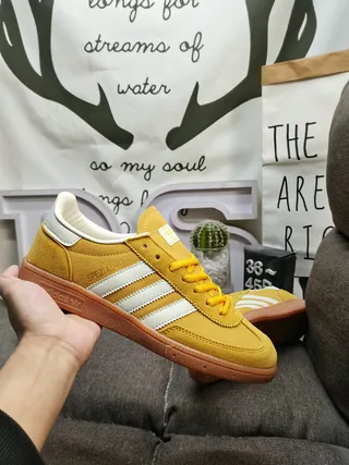 Adidas Spezial White Beige Green Magenta Lifestyle Sneakers 7