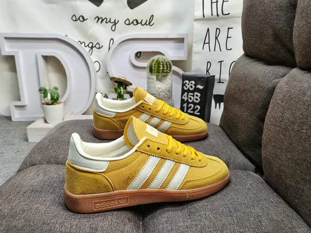 Adidas Spezial White Beige Green Magenta Lifestyle Sneakers 13