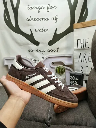 Adidas Spezial White Beige Green Magenta Lifestyle Sneakers 16