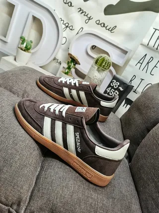 Adidas Spezial White Beige Green Magenta Lifestyle Sneakers 18