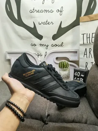 Adidas Spezial White Black Gold Lifestyle Sneakers 5
