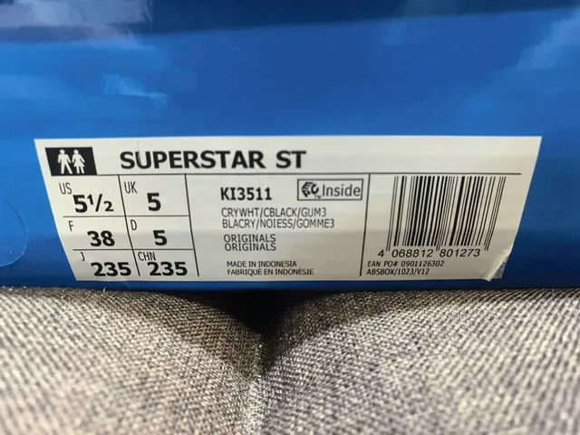 Adidas Superstar Beige and Black Lifestyle Sneakers 2