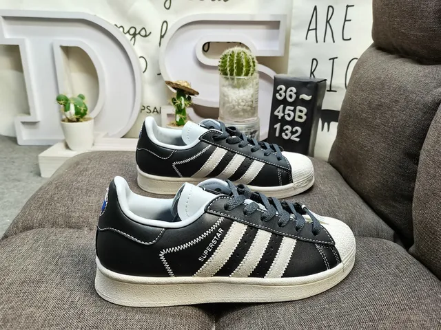 Adidas Superstar Beige and White Lifestyle Sneakers 11