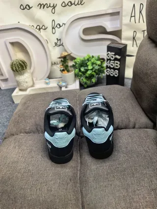 Adidas Superstar sneakers lifestyle noir et bleu clair 8