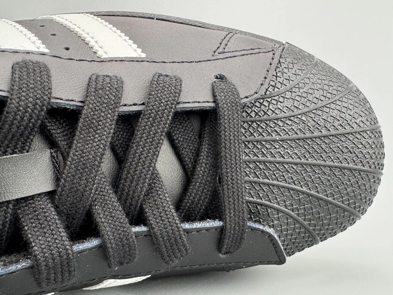 Adidas Superstar Black and White Lifestyle Sneakers 2