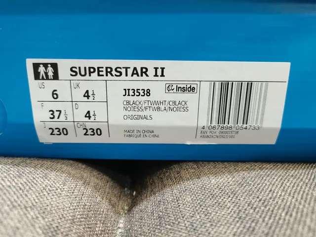 Adidas Superstar Black and White Lifestyle Sneakers 2