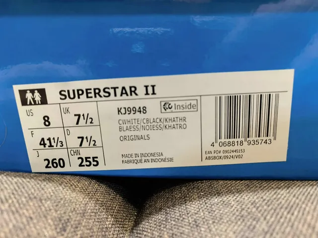 Adidas Superstar Black White Gum Lifestyle Sneakers 2