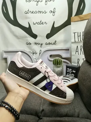 Adidas Superstar Croc-Embossed Off-White Navy Lifestyle Sneakers 5