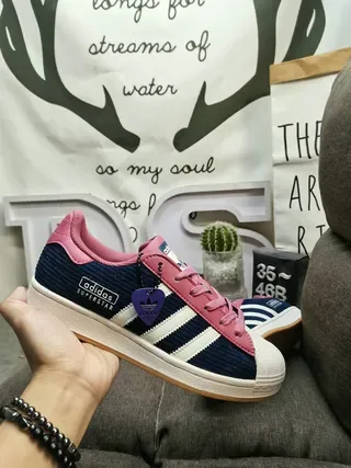 Adidas Superstar Croc-Embossed Off-White Navy Lifestyle Sneakers 15