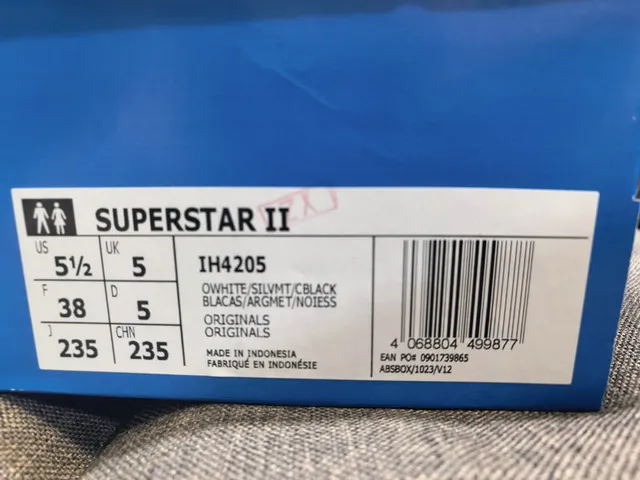 Adidas Superstar Crystal-Embellished Silver and Black Lifestyle Sneakers 2