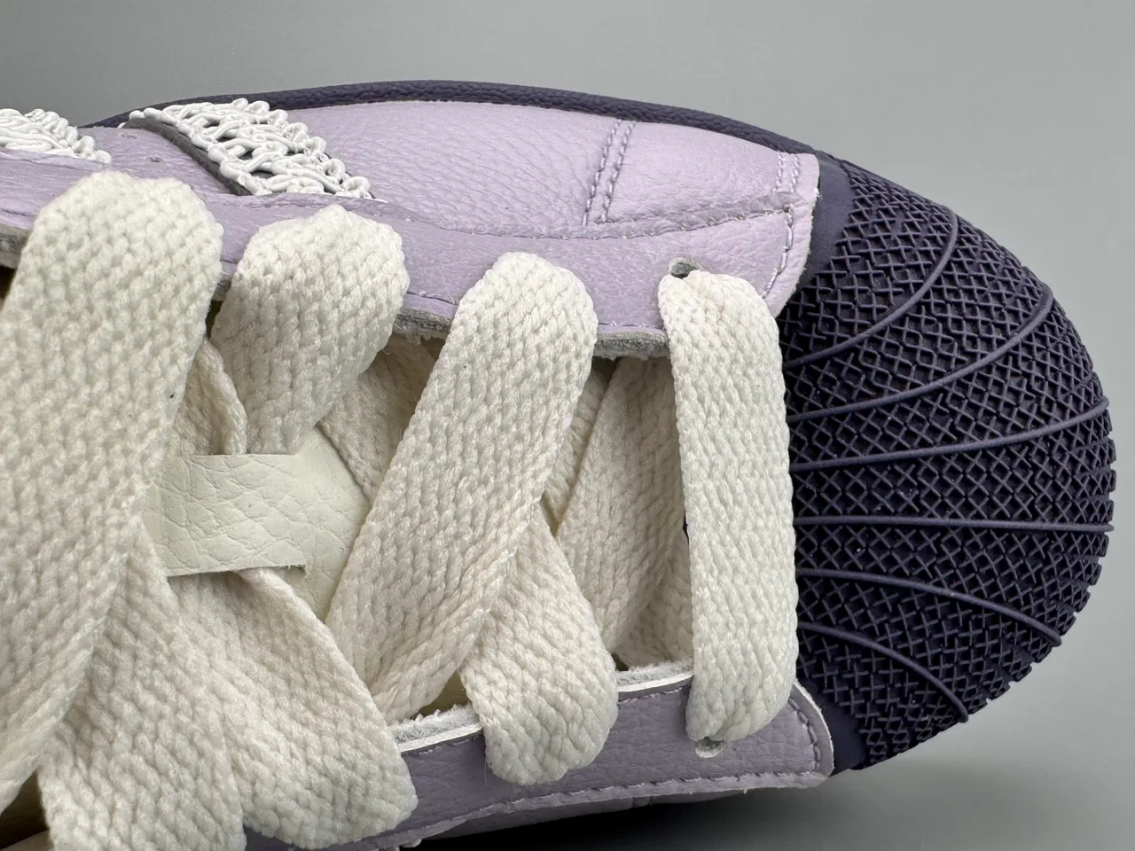 Adidas Superstar Lavender and Deep Purple Lifestyle Sneakers 6