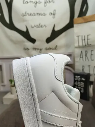 Adidas Superstar White and Black Lifestyle Sneakers 3