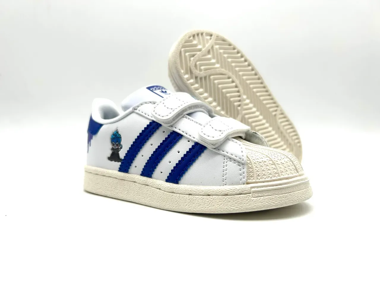 Adidas Superstar White Beige Orange Green Kids Lifestyle Sneakers 10