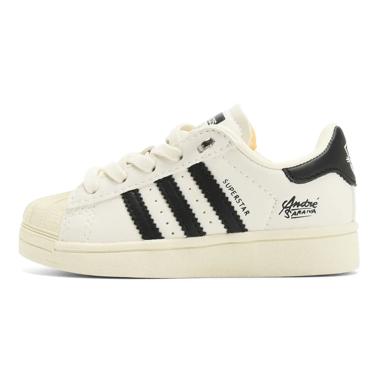 Adidas Superstar White Black Red Character Graphic Lifestyle Sneakers 4