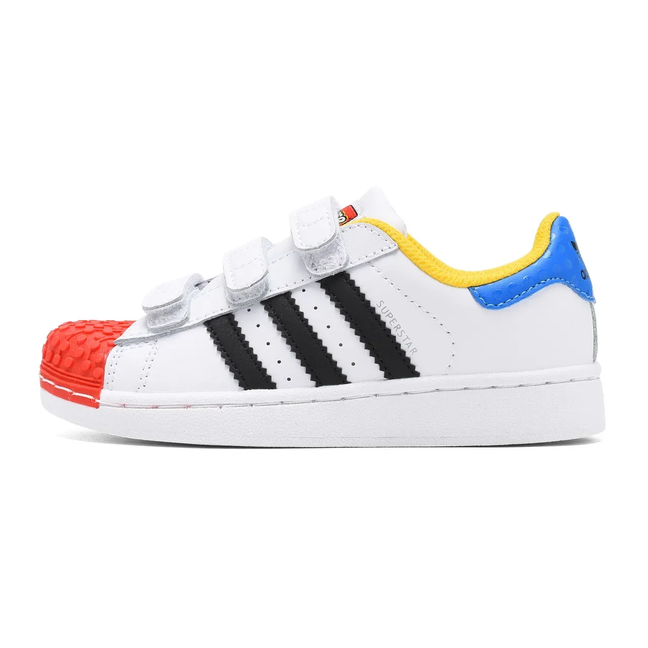 Adidas Superstar White Black Red Character Graphic Lifestyle Sneakers 20