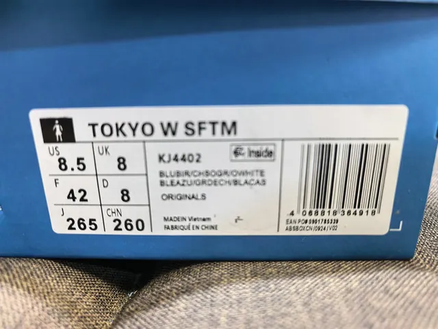 Adidas Tokyo Blue Silver Lifestyle Sneakers 2