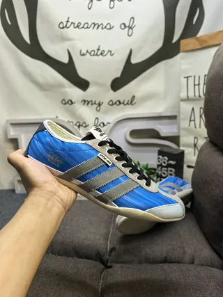 Adidas Tokyo Blue Silver Lifestyle Sneakers 5