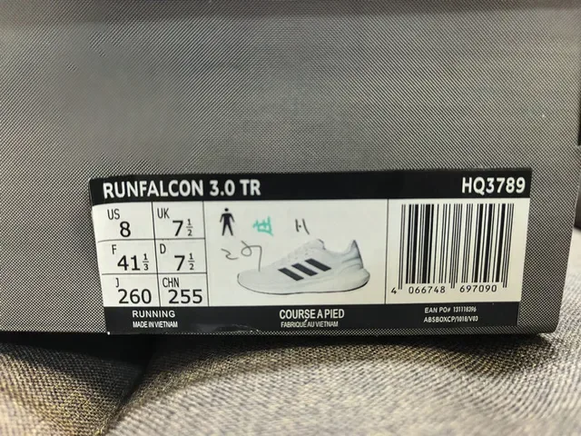 Adidas White and Black Three-Stripe Lifestyle Sneakers 2