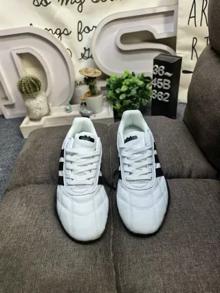 Adidas White Black Quilted Upper Three Stripes Lifestyle Sneakers 10