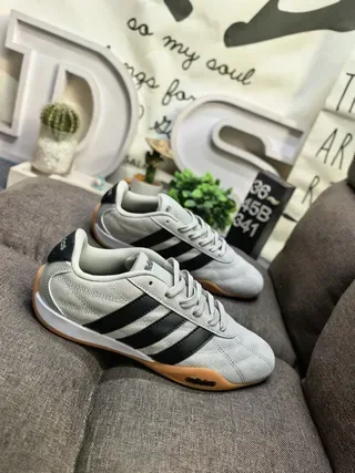 Adidas White Green Quilted Upper Three Stripes Lifestyle Sneakers 9