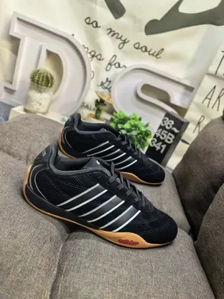Adidas White Green Quilted Upper Three Stripes Lifestyle Sneakers 19